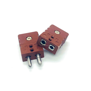 Brown/Yellow Color Standard Thermocouple Type <strong>K</strong> <strong>Connector</strong> Plug - Product Image 5