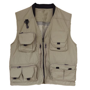 Vente en gros de gilet de journaliste <span class=keywords><strong>photographe</strong></span> de pêche à la mouche en nylon pour hommes - Product Image 2