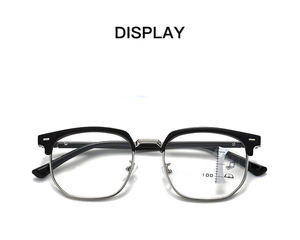 MK250421 Fábrica Metal Cuadrado Anti Luz Azul Lectura <span class=keywords><strong>Gafas</strong></span> Progresivas Bloqueo Computadora <span class=keywords><strong>Gafas</strong></span> <span class=keywords><strong>Ver</strong></span> Cerca y Lejos - Product Image 6