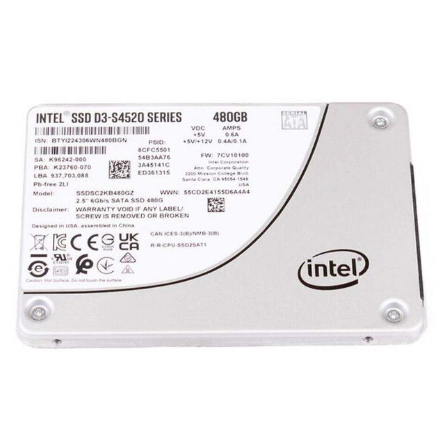 Original Intel SSD D5-P5530 960GB SSDPF2KX960HZ 2.5" U.2 PCIe 4.0 NVMe Internal New Metal Enterprise Server