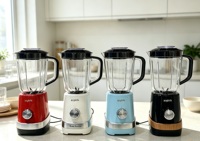 Mixeur 1,0 L, pour Shakes, Smoothies, Boissons Glacées, Aliments pour Bébé, Pâtes et Plus Encore – Appareil de Cuisine Liquidificador