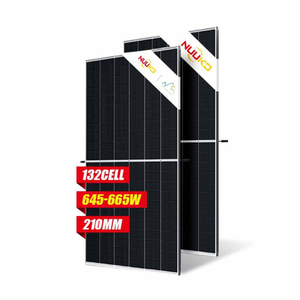 Módulo Fotovoltaico de Alta Eficiencia 645-650-655w Bifacial Solar 680W 690W 700W para Sistema de Energía Solar - Product Image 2