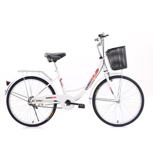 Vélos de ville légers multi-usages pour femmes et filles, 24 et 26 pouces, vélos pour dames à une seule vitesse - Product Image 2