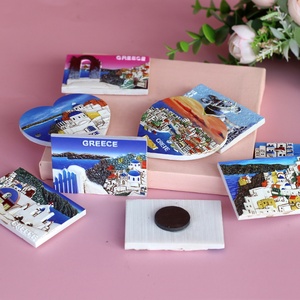 Haute qualité grèce athènes <span class=keywords><strong>mer</strong></span> égée Souvenirs touristiques aimant de réfrigérateur faisant la Machine personnalisé 3D réfrigérateur aimant cadeaux - Product Image 6
