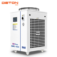 S&A Teyu CWFL-4000 Laser Water Chiller 4000W PRO-Series Sistem Pendingin DETON Dealer Cocok untuk Mesin Pemotong Laser Logam