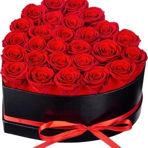 Rosa Eterna Preservada EVERY LOVE en Caja de Regalo Tamaño M, Flores Artificiales para Decoración de Bodas - Product Image 1