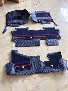 Accessoires d'intérieur de voiture Tapis de voiture 5D personnalisés Tapis de sol de voiture spéciaux en cuir PVC pour Pajero <span class=keywords><strong>Sport</strong></span> - Product Image 5