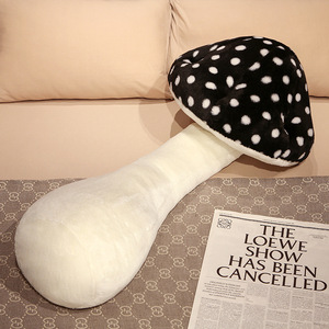 Mushroom Plush <b>Toy</b> Sofa Home Decoration Mushroom Shaped <b>Stuffed</b> Long Body Plush Pillow for Christmas Birthday Wholesale Pillow - Product Image 3