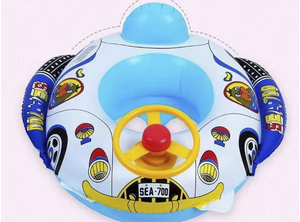<span class=keywords><strong>Voiture</strong></span> pour enfants cercle de natation volant bébé bouée peut s'asseoir les enfants peuvent prendre une douche anneau de natation en caoutchouc épaissi - Product Image 5