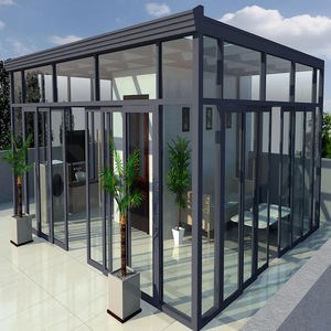 Villa Yuantai, <span class=keywords><strong>véranda</strong></span> inclinée en verre trempé double, maison de jardin, 4 saisons, imperméable, enclos de patio, <span class=keywords><strong>véranda</strong></span> automatique <span class=keywords><strong>pour</strong></span> hôtel - Product Image 6