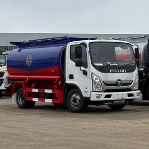 รถบรรทุกน้ำมันดีเซล FOTON 4x2 8000 ลิตร พร้อมปั๊มและถังหลายช่องสำหรับเติมน้ำมัน จากโรงงานผู้ผลิต - Product Image 2
