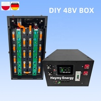 Kit de boîtier de batterie de stockage d'énergie solaire DIY 16S 15kWh LiFePO4 avec BMS JK EU 48V 320Ah 280Ah 300Ah pour batterie lithium LiFePO4