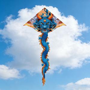 <span class=keywords><strong>Cerf</strong></span>-<span class=keywords><strong>volant</strong></span> personnalisé <span class=keywords><strong>Dragon</strong></span> <span class=keywords><strong>Chinois</strong></span>, ventilé, à longue ligne, idéal pour le vol dans les parcs, sur les plages et pour les enfants. - Product Image 1
