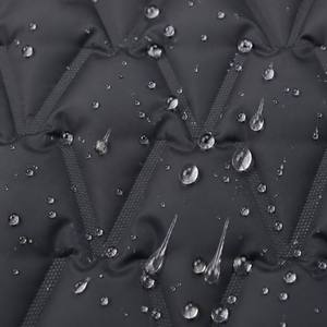 <span class=keywords><strong>Tessuto</strong></span> Imbottito Impermeabile in Taffetà 100% Poliestere <span class=keywords><strong>Trapuntato</strong></span> a V Grigio Antracite Personalizzato per Cappotti Invernali, Gilet e Sacchi a Pelo - Product Image 3