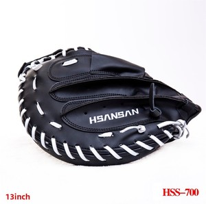 Gants de <span class=keywords><strong>baseball</strong></span> et de softball pour gauchers de 13 pouces en cuir synthétique de haute qualité pour adultes, avec protège-main de receveur – Vente en gros - Product Image 3