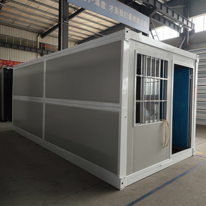 Estructura de acero de alta calidad, casa contenedor plegable, edificio de oficinas antiterremoto, diseño moderno, certificado ISO9001 rápido - Product Image 5