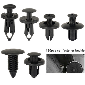 Clips de fixation pour voiture, rivets, 6 types, 190 pièces, clips de fixation pour pare-chocs et garde-boue en PP, pour remplacement et réparation - Product Image 5