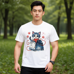 T-Shirt Unisex 100% Cotone 210GSM, Maglietta Casual Traspirante e Resistente per Uomo - Product Image 3
