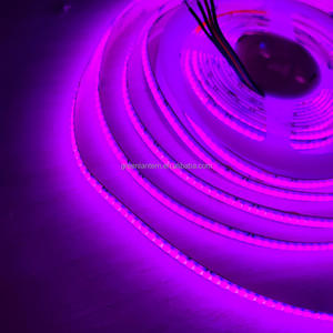 Bande lumineuse <span class=keywords><strong>LED</strong></span> RGB DC 24V 12V COB, <span class=keywords><strong>ruban</strong></span> d'éclairage Flexible haute luminosité FCOB, atmosphère, décor de salle murale, rétroéclairage de télévision 5m - Product Image 5
