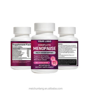 Extra Strength <span class=keywords><strong>Menopause</strong></span> Supplement <span class=keywords><strong>Hot</strong></span> <span class=keywords><strong>Flash</strong></span> Support Kräuter ergänzungen für Frauen Enthält Black Cohosh Angelica Soy - Product Image 1