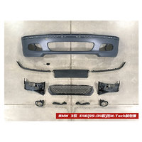 FW Factory Parts Accessoires Kit Carrosserie MT Style Pare-chocs Avant Arrière Bodykit Mise À Niveau pour BMW Série 3 E46 98-04 à MT 2 ou 4 Portes