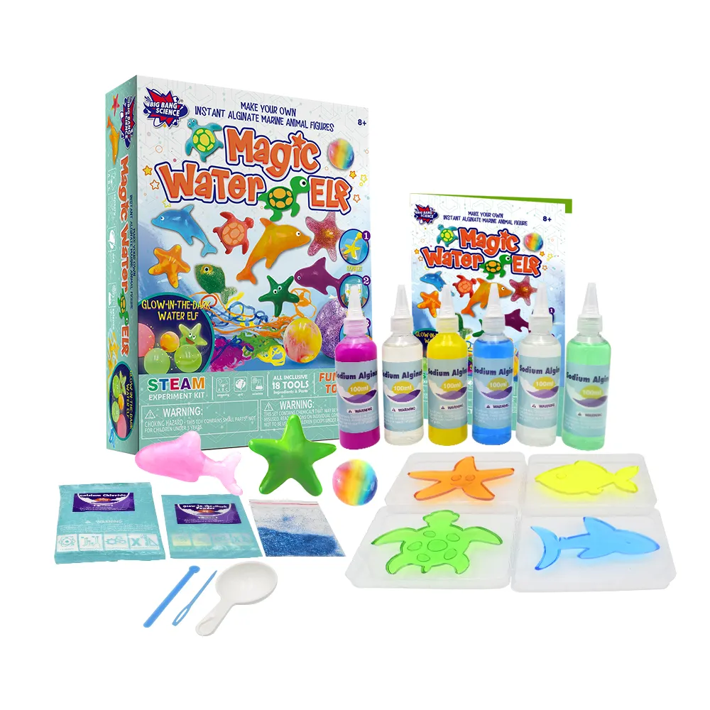 Popular Educational Science Toys for Kids Playing & DIY Experiments Magic Water Elf Kit for Kids Magic Ocean Animals