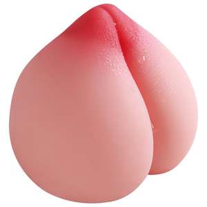 Estimulador Vaginal de Bolsillo de Alta Calidad, Juguetes Sexuales con Forma de Pechos de Durazno, Senos Suaves para Hombres - Product Image 3