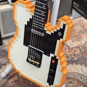 Guitarra Eléctrica Mojolnir Pixel de 8 Bits Zero P0, Cuerpo de Caoba, Diapasón de Palisandro, Mástil de Arce, 6 Cuerdas Pasivas de Alto Rendimiento - Product Image 1
