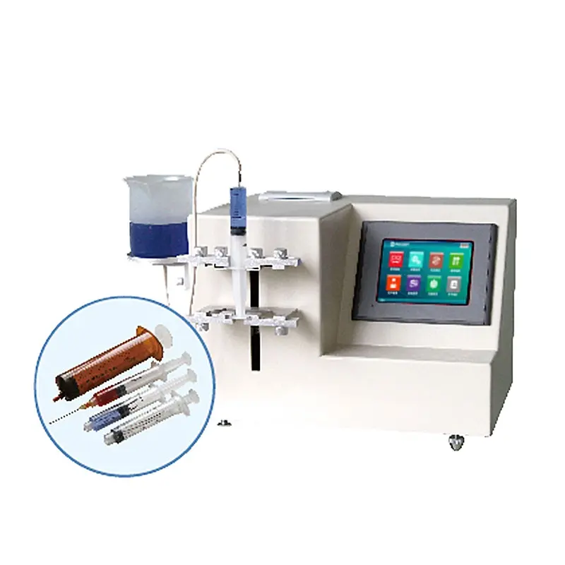 5.7-inch dedicated HY color LCD touch screen display medical syringe slidability tester