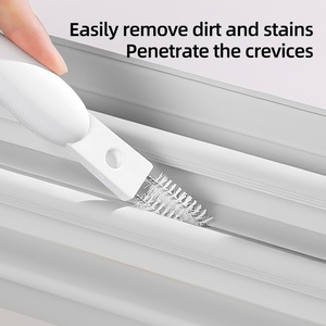 Plastic Cleaning Brush Household Groove Multi-purpose <b>Gap</b> Window Bathroom Floor Toilet Tile Brush Tools - Product Image 5