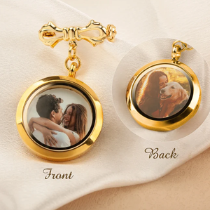 Tùy chỉnh hình ảnh Mặt dây chuyền đồng bướm Trâm mạ Jesus đồ trang sức quyến rũ với bướm Shape DIY Khung ảnh - Product Image 4