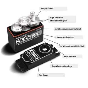 Servomoteur Brushless Étanche BLS3335 35KG pour Voitures RC Baja 1/8 1/10 1/12 et Robots - Product Image 3