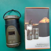 IPX5 Wasserdichtes Notfall-Wetterradio 5000mAh Solar-Handkurbel Typ-C AM FM Campinglampe SOS-Taschenlampe Überlebensradio