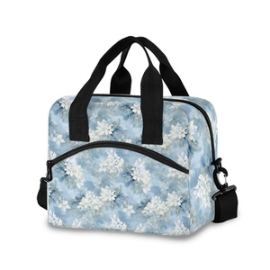 Fashionable 19-Pack Insulated Lunch Cooler Bag Custom Aloha Palaka Polyester Food Storage Thermal Stylish Cooler Lunch Bag - Product Image 1