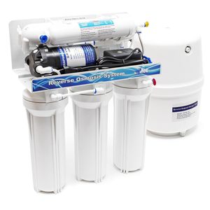 6 étapes osmose inverse purificateur d'<span class=keywords><strong>eau</strong></span> filtre <span class=keywords><strong>fontaine</strong></span> <span class=keywords><strong>à</strong></span> boire RO pour Machine <span class=keywords><strong>à</strong></span> <span class=keywords><strong>eau</strong></span> pure avec Filtration 100G 0.0001um - Product Image 1