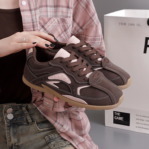 <span class=keywords><strong>Scarpe</strong></span> Casual da <span class=keywords><strong>Donna</strong></span> 2025 Autunno Nuove <span class=keywords><strong>Scarpe</strong></span> Tedesche da Allenamento Leggere Snellenti Versatili <span class=keywords><strong>Scarpe</strong></span> Bianche da Studente Tomaia in PU con Lacci KC-NB75 - Product Image 6