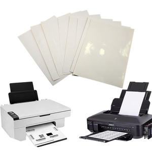 Pegatinas de etiquetas imprimibles de flexografía, 20 piezas, hojas de etiquetado A4, impresora láser de inyección de tinta Compatible, papel de vinilo con letras impermeables - Product Image 4