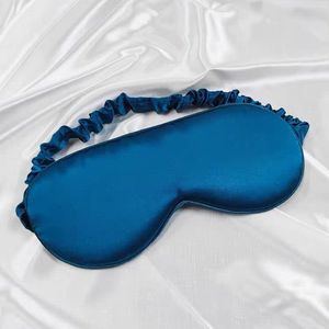 <span class=keywords><strong>Masque</strong></span> de sommeil en soie 100% personnalisé avec couleur et logo, avec sangle élastique pour la relaxation du sommeil - Product Image 4