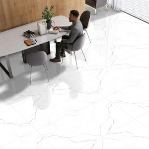 Vistaar Modern 600x1200mm Grey Veins Marble Effect Glazed Polished Porcelain Floor And <b>Wall</b> Tiles - Product Image 2