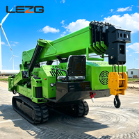 Mini-grue araignée à chenilles haute performance de 1 à 12 tonnes pour la rénovation de bâtiments et les opérations en intérieur
