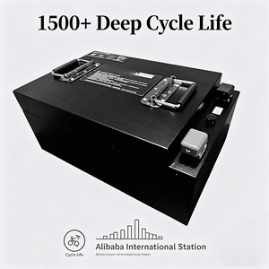 Baterai Lithium Ion 60V 75Ah Isi Ulang untuk Skuter Listrik, Sepeda Motor Roda Tiga, dan Sepeda Motor Roda Dua - Product Image 1