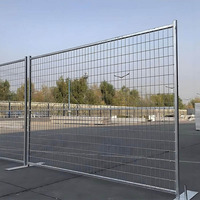 Clôture de chantier mobile en acier haute résistance pour la protection des bords des chantiers de construction, écologique et anti-rongeurs