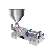 Machine de remplissage semi-automatique verticale pour liquides, crèmes et pâtes, en SUS304, pneumatique, pour jus, confiture, miel, beurre de cacahuète