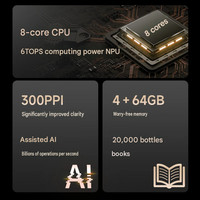 M10 Mini Pro 8.2 inci 64GB HITAM PUTIH Layar Sentuh Ebooks Android Quad Core Wifi E-Reader Ebook