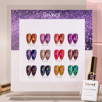 Easywell Vente à Chaud 15ml Gel de Couleur Personnalisé Gel Uv Personnalisé Marque Privée Soak off Led Design Gel Vernis à Ongles