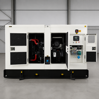 Groupe électrogène diesel silencieux 60Hz 60kW 75kVA à faible bruit, insonorisé, pour usage industriel, secours, domestique et commercial, avec ATS pour moteur