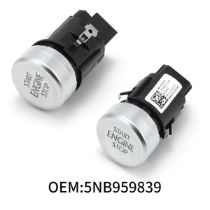 สวิตช์สตาร์ทแบบกดปุ่มเดียว Volkswagen 5NB959839A สำหรับระบบเข้ารถแบบไร้กุญแจ Tiguan Touareg - Product Image 5