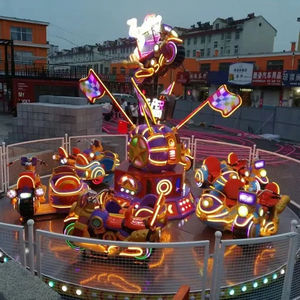 Nouvelle conception de jeux de carnaval de haute qualité manèges à sensations fortes autres produits de parc d'attractions en fibre de verre super voiture ennemi vente - Product Image 2