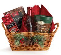 JY Petit Panier Cadeau Vide Chocolat Noix Café Biscuits pour Femmes Vacances Pâques Fête des Mères Osier Cadeau Panier avec Poignée