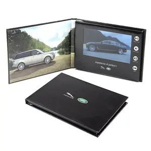 Corporate Gift Sets Items With Logo Lcd Screen Promo Mailer Card Video Brochure New Style Car Promotional Business Paper Europe